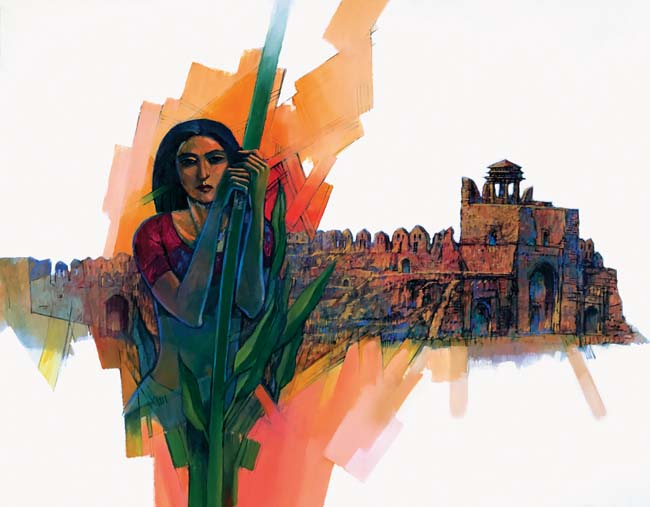 Colleen of Rohtas – 60 x 46 in – Oil on Canvas_thm